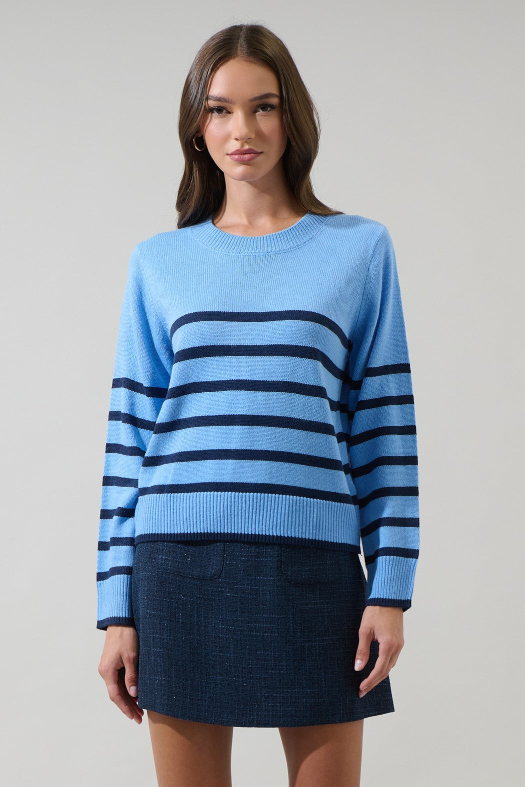 Blue Stripe Sweater