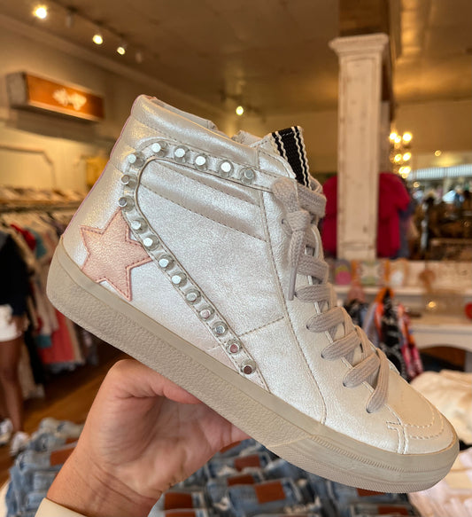 RIRI Pearl High Top Sneakers