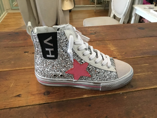 Alive High 6 Glitter High Top Sneakers