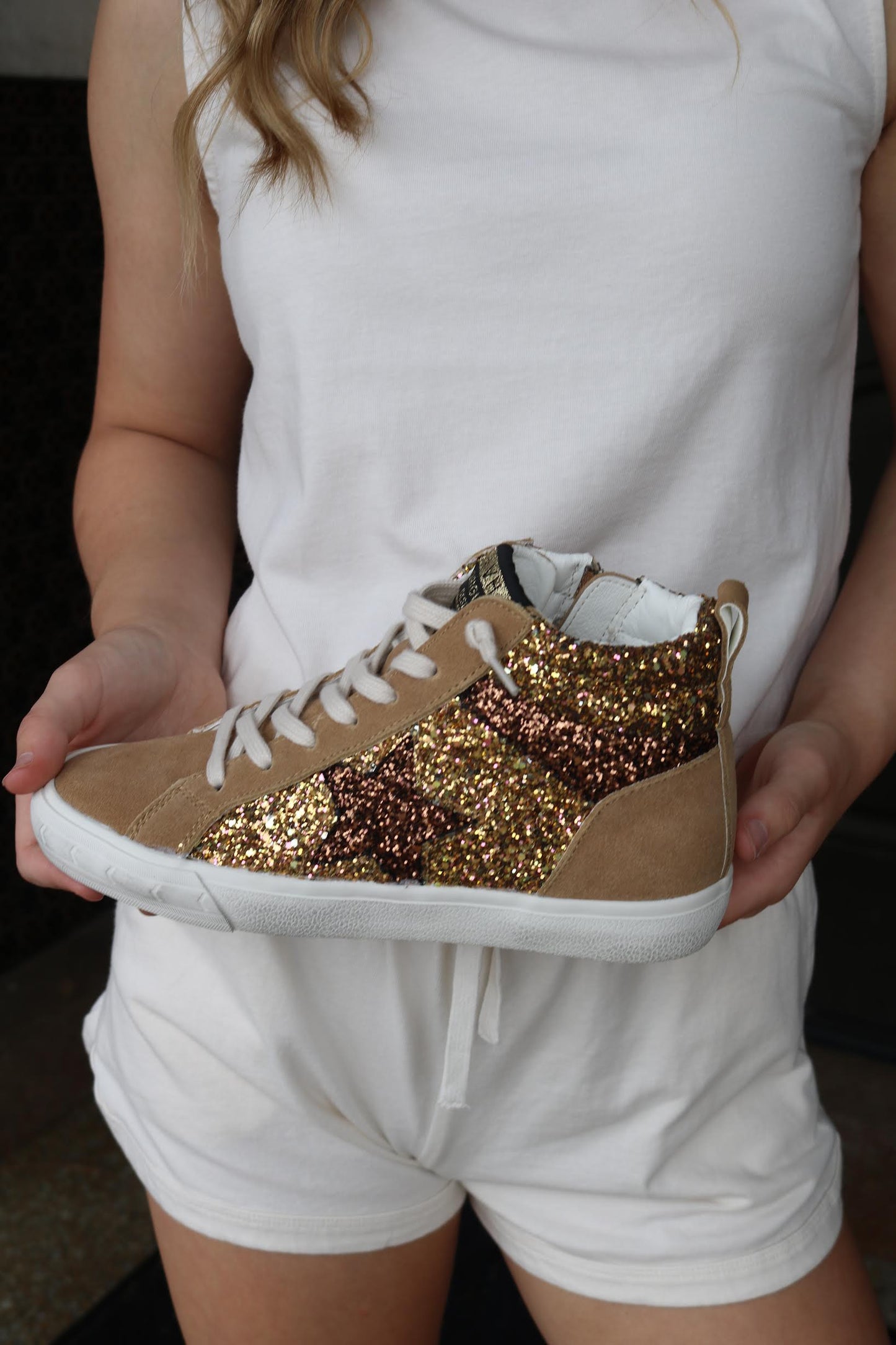 Lucas Glitter Mix Sneaker