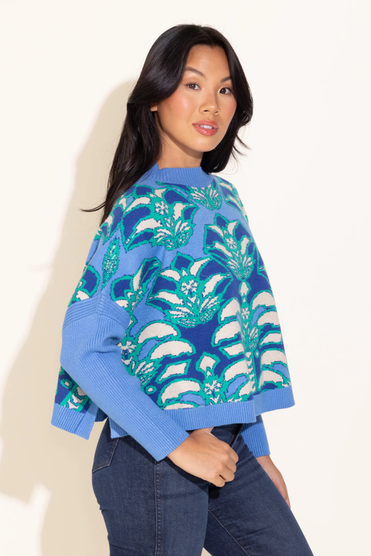 Alden Leona Blue Sweater