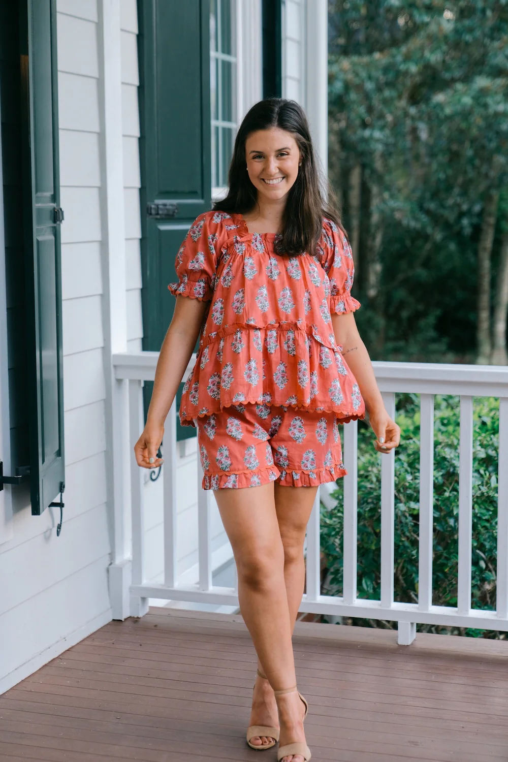 Caroline Short Set Rosehaven Victoria Dunn