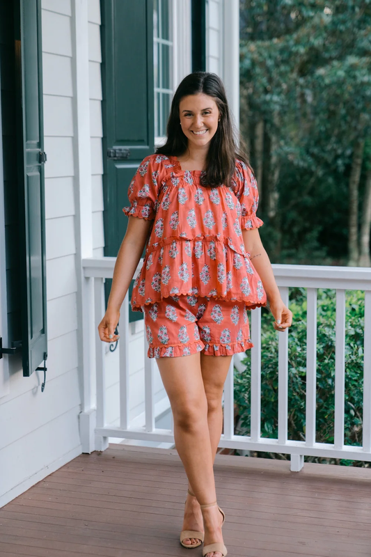 Caroline Short Set Rosehaven Victoria Dunn
