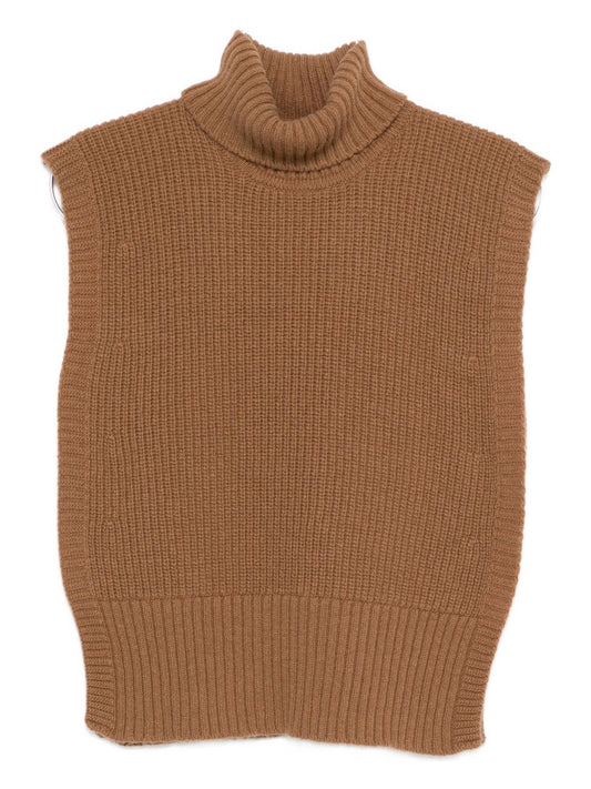 Brick Brown Sweater Vest