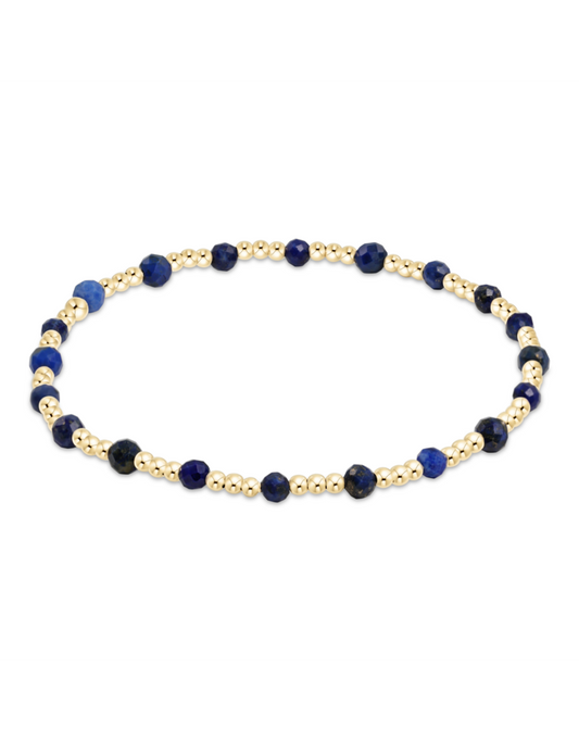 Gold Sincerity 3mm Lapis Egirl