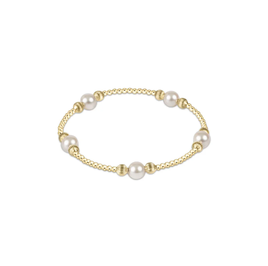 Dignity Purpose Pearl Bracelet 6mm
