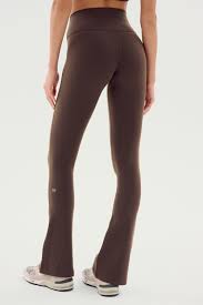 Splits59 Raquel HW Flare 30" Solid Chocolate