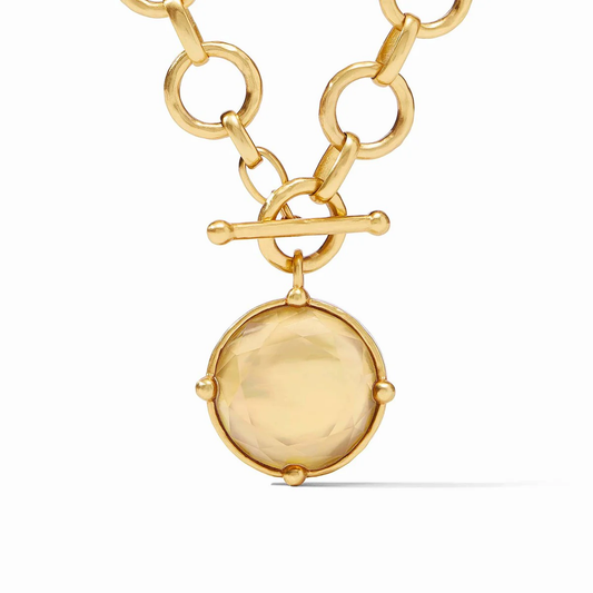 Honey Bee Statement Necklace Champagne