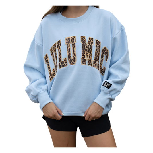 LuLu Mac Cheetah Print Sweatshirt