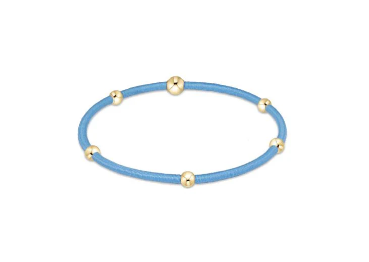 Essentials Hair Tie Bright Blue Cobalt