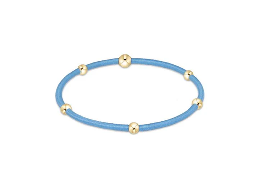 Essentials Hair Tie Bright Blue Cobalt