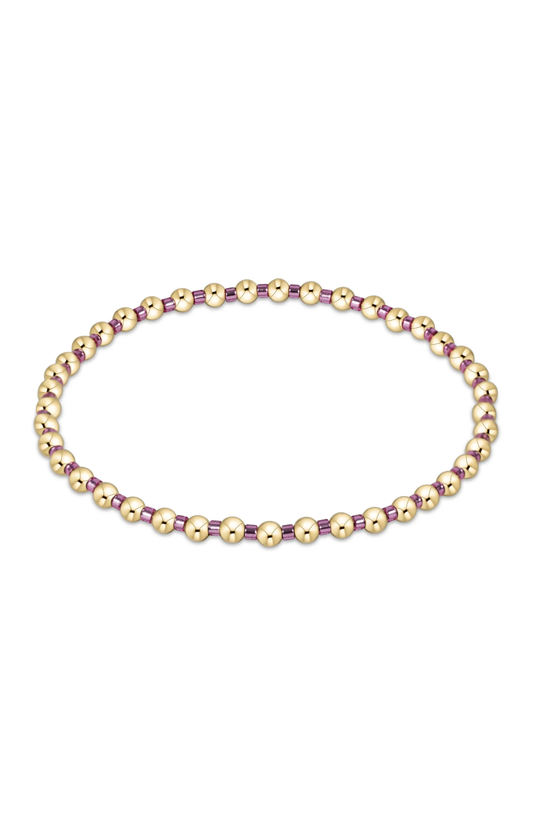 Hope Grateful Pink Metallic