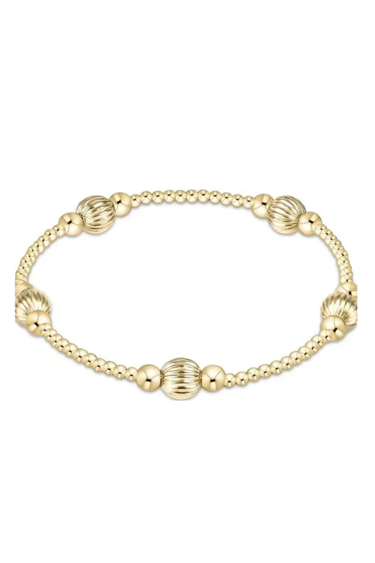 Dignity Purpose Gold 6mm Bracelet