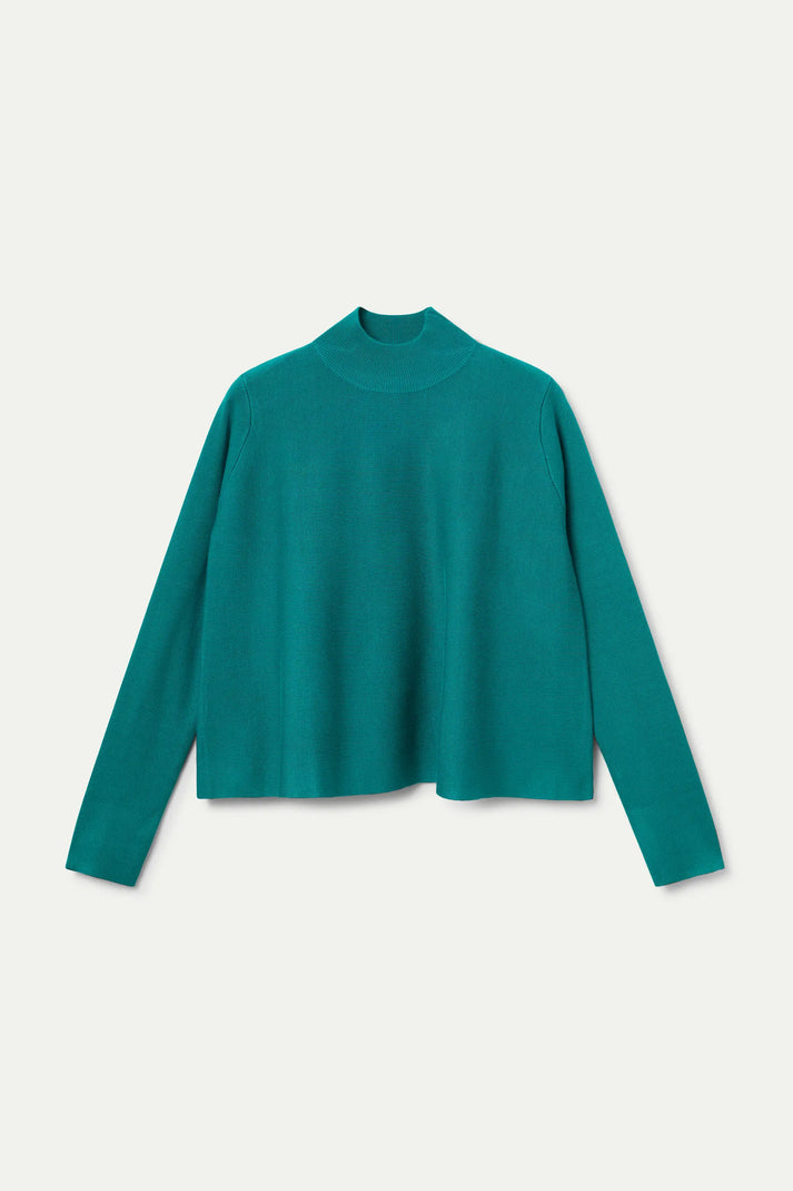 Green Flare Sweater