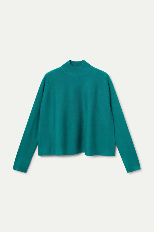 Green Flare Sweater