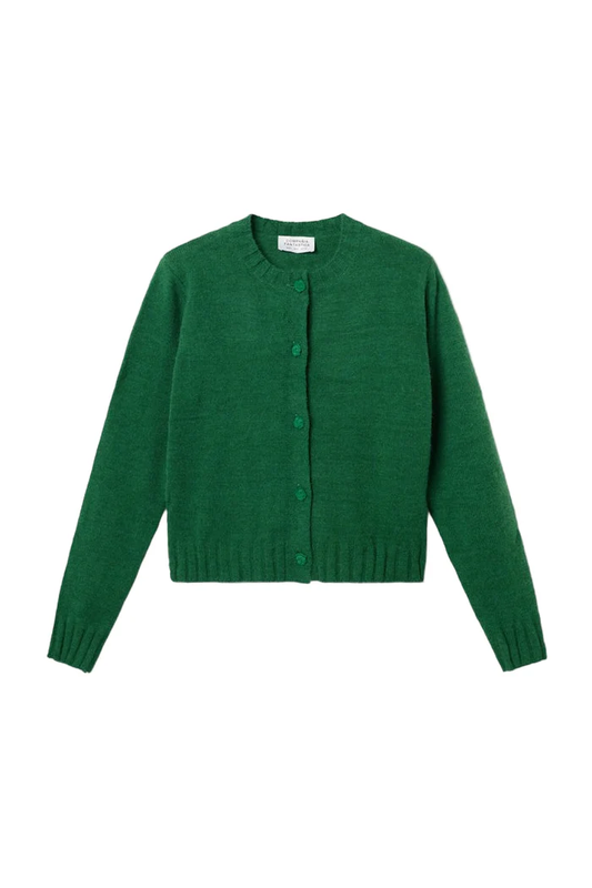 Green Rose Cardigan