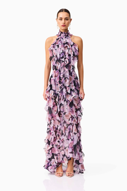 Solene Gown halter neck Elliatt