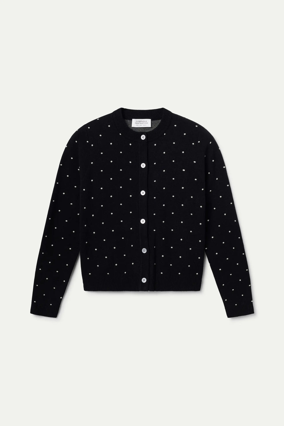 Black Poka Dot Cardigan