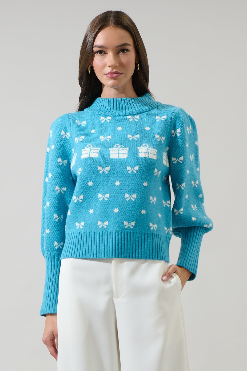 Present Turtleneck Sweater