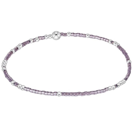 Hope Unwritten Taupe Twist Sterling Silver
