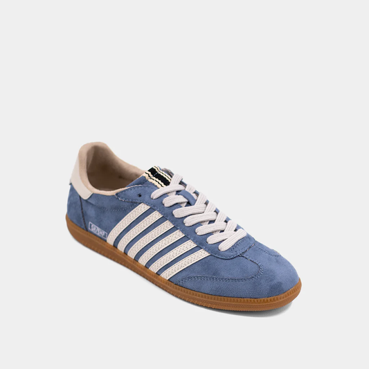 Blue Suede Sneakers