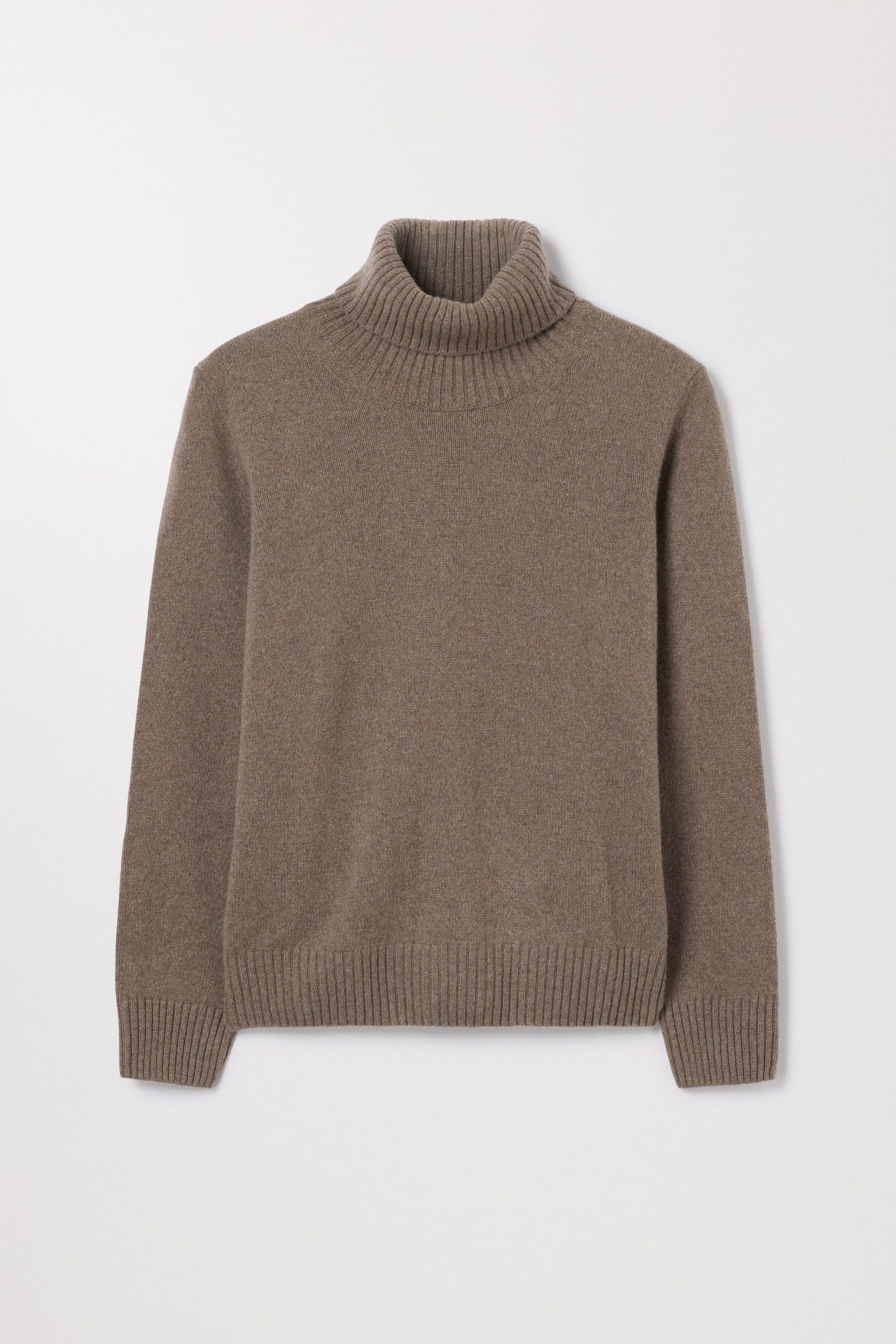 Moui Mocha Turtle Neck Sweater