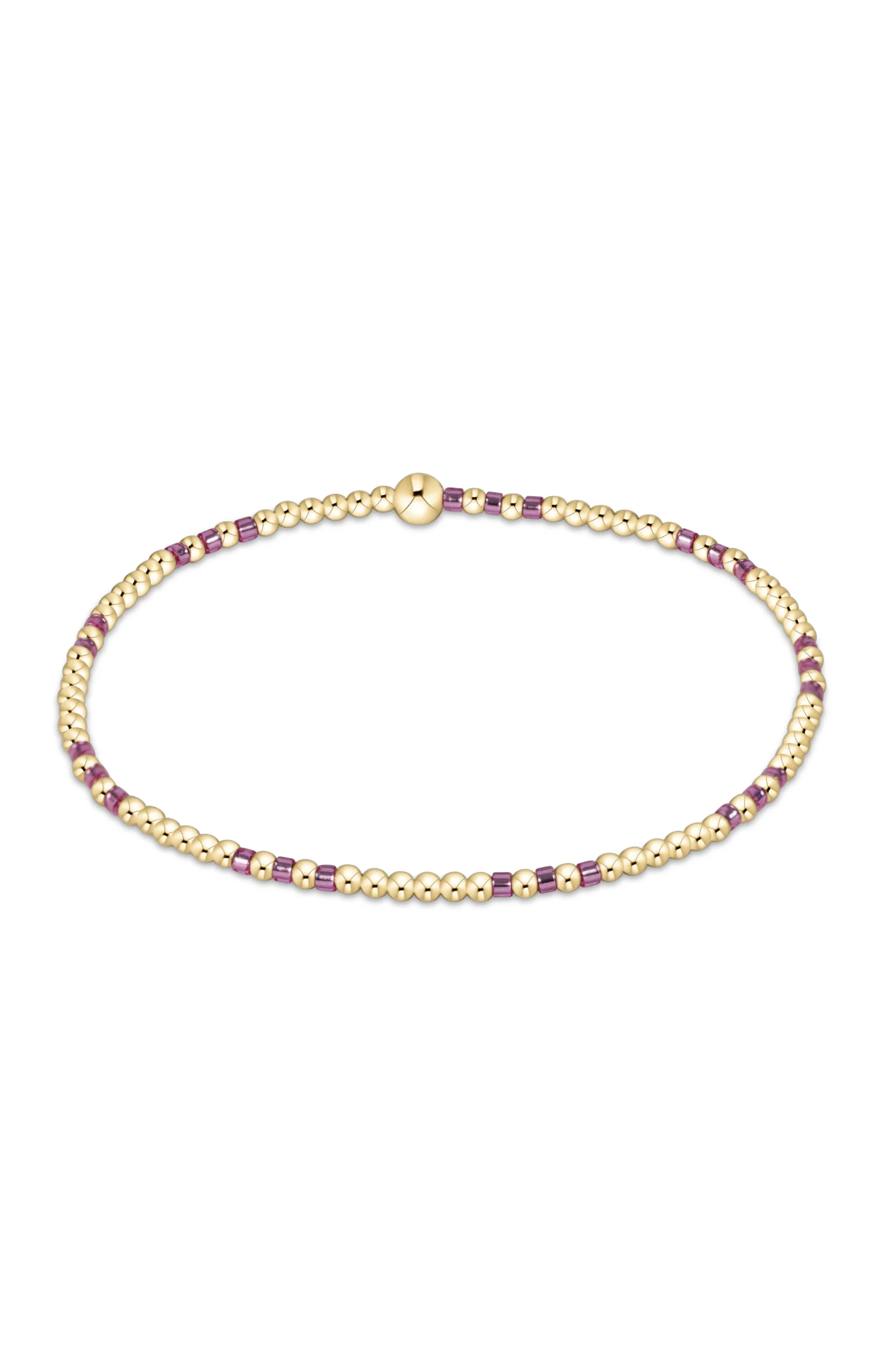 Hope Joy Pink Metallic Bracelet