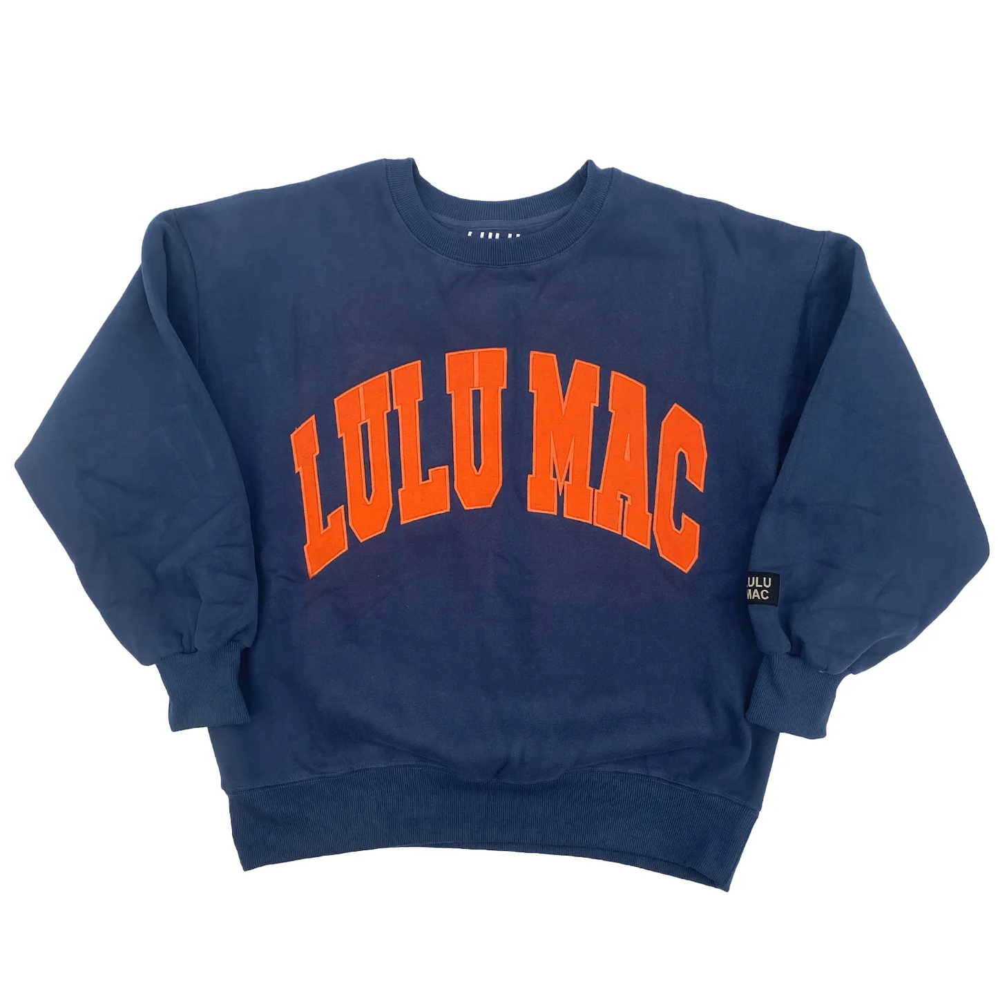 Lulu Mac Navy & Orange Sweatshirt