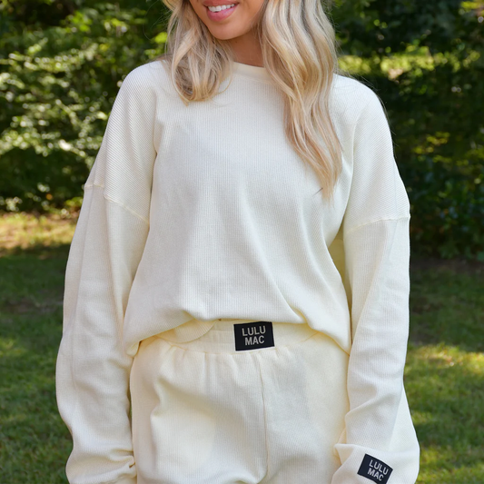 LuLu Mac Butter Waffle Long Sleeve