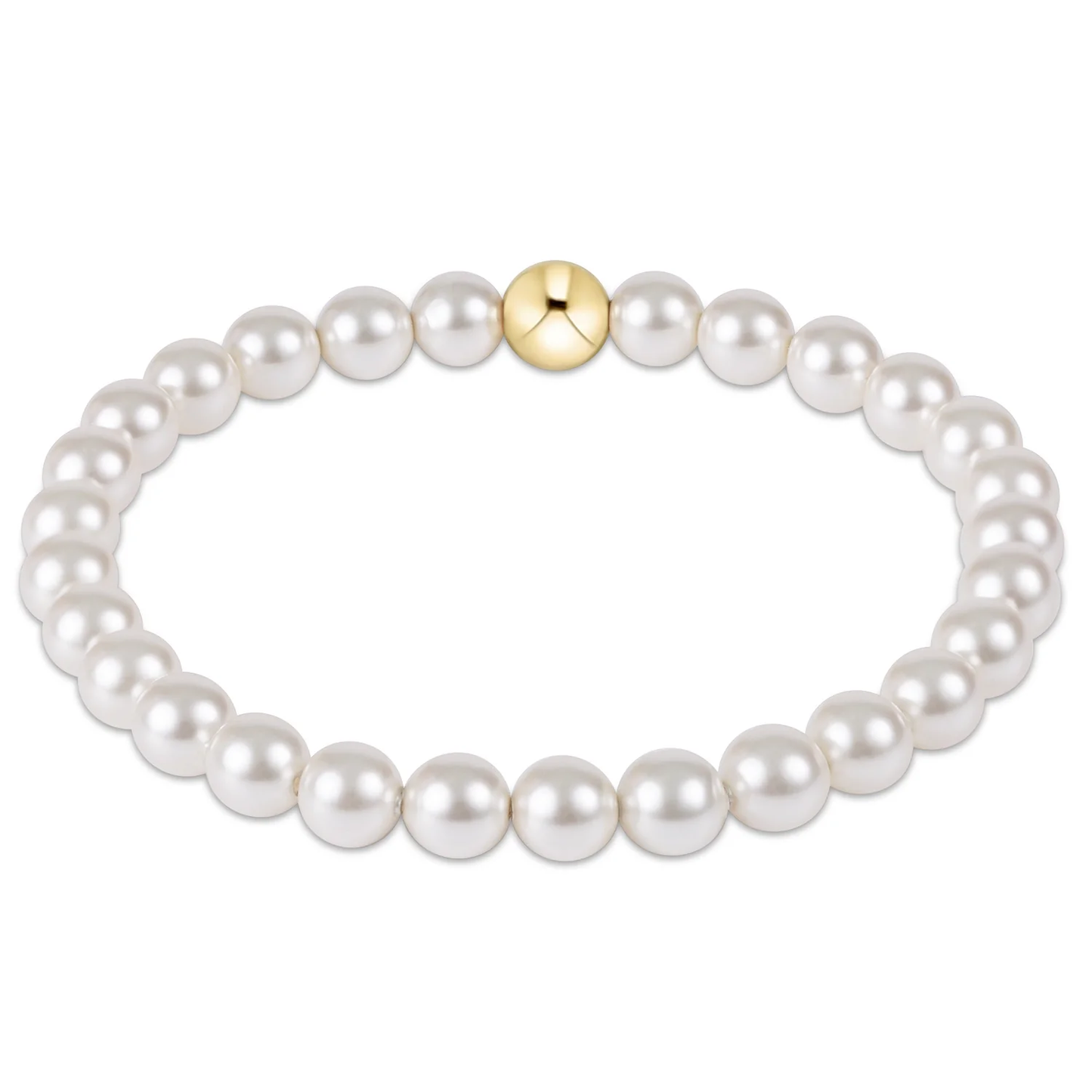 Classic Pearl 6mm Bracelet Extends