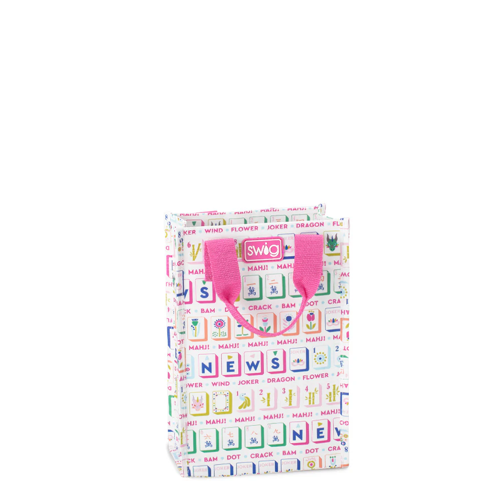 Mahjong Small Swig Bag