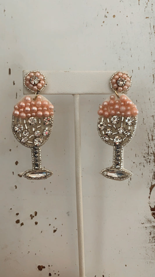 Bubbly Night Earrings