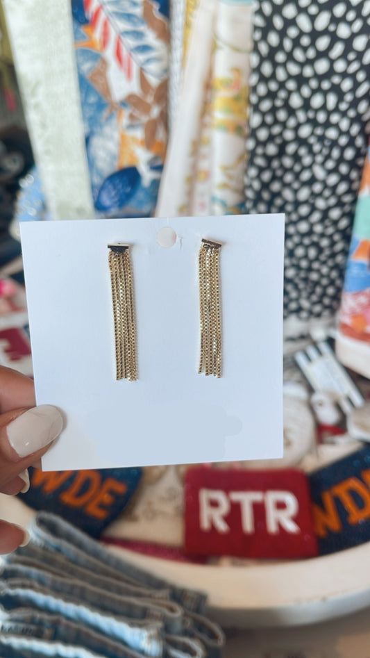 Farrah B Fringe Earrings