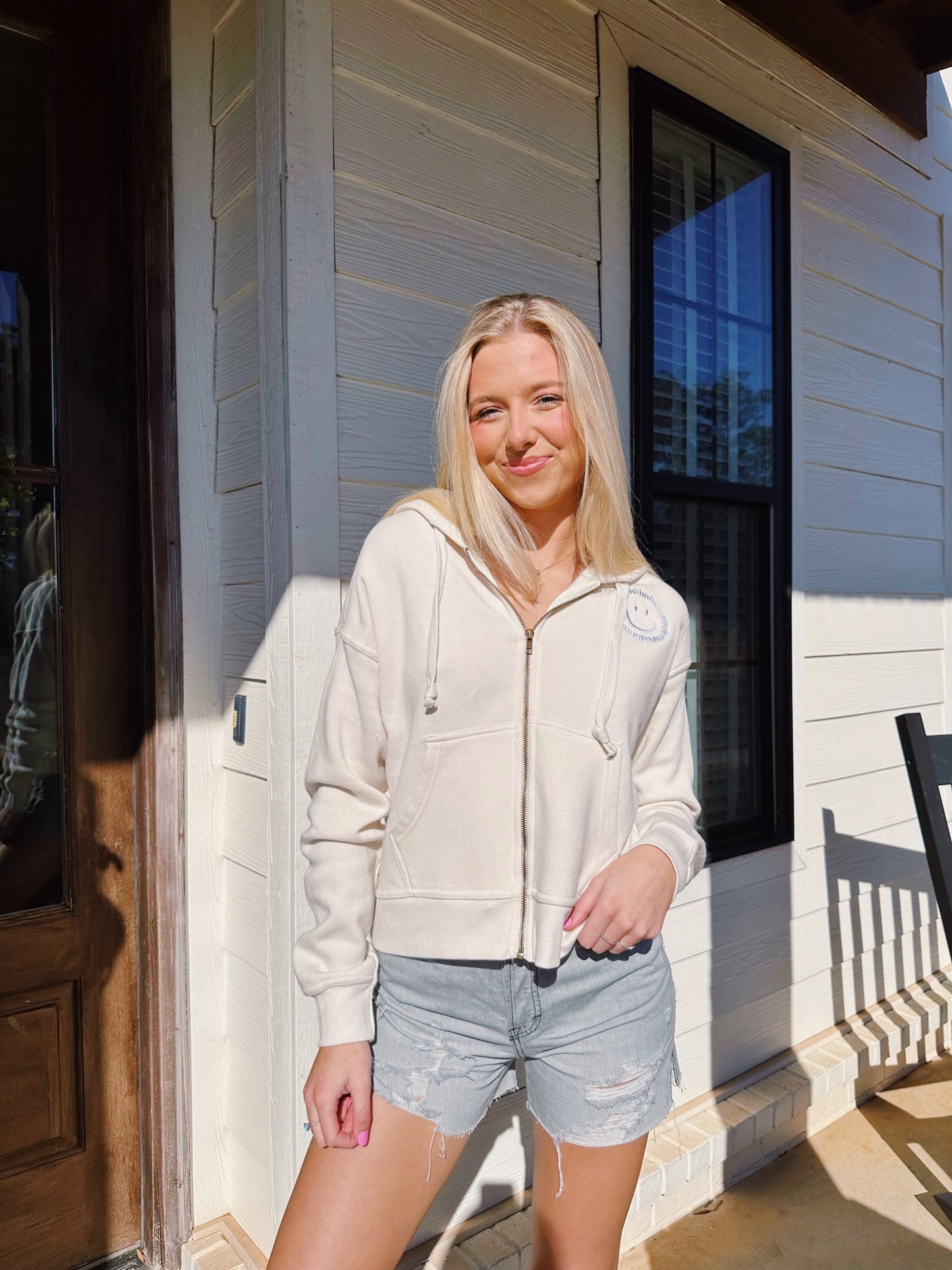 LOVE patch work jacket