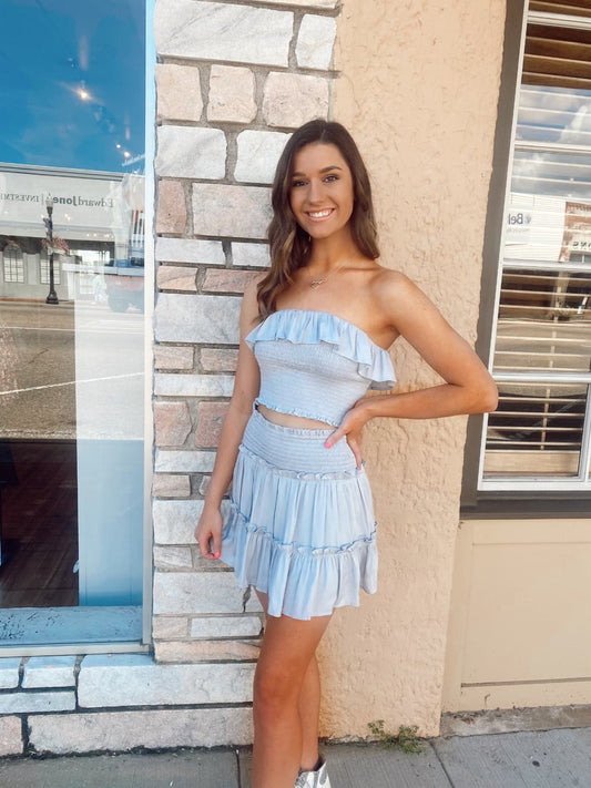 Ruffled Up Gameday Skort