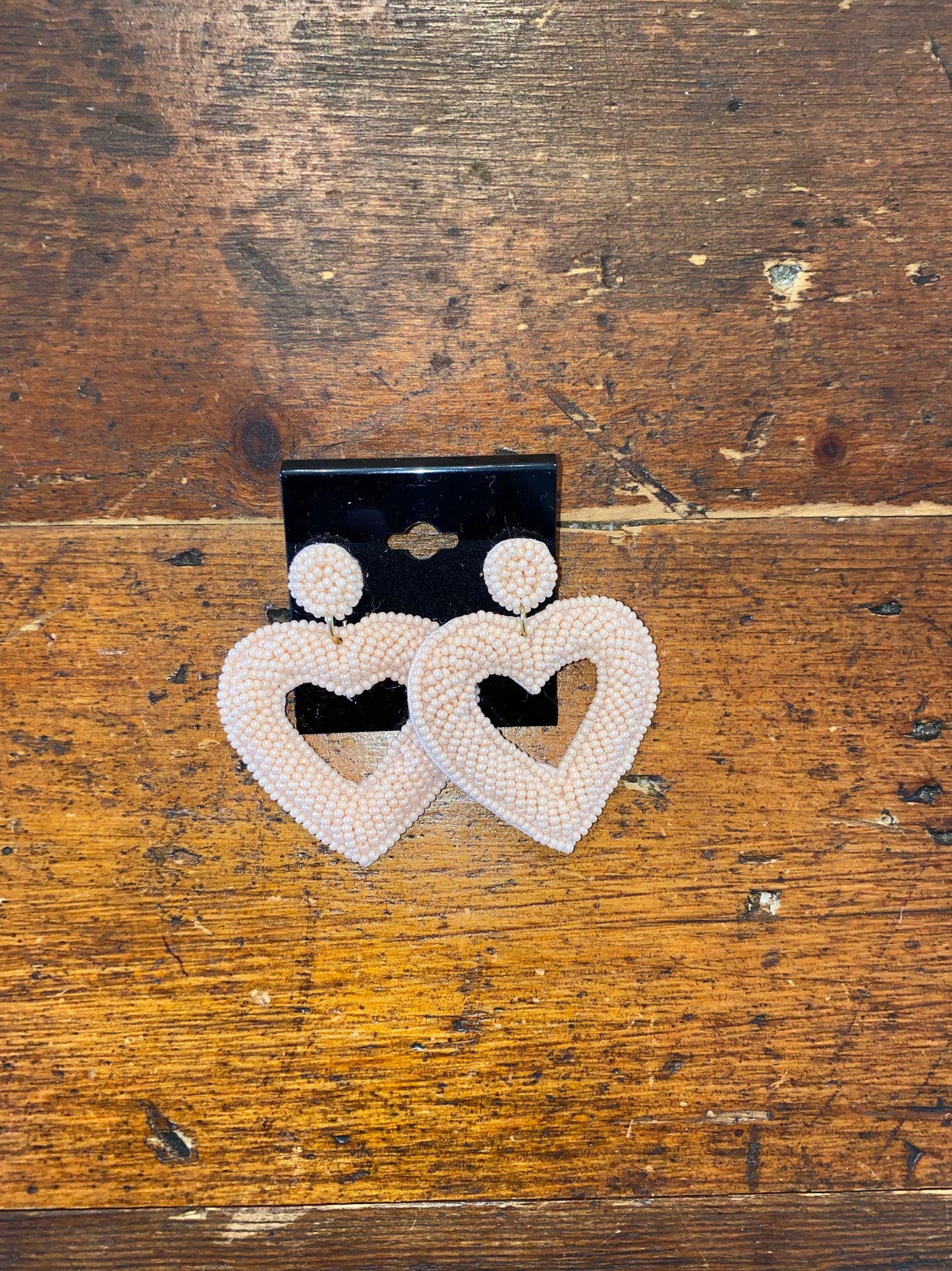 Open Heart Earrings