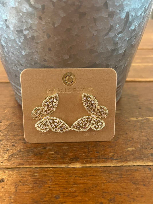 Merideth Butterfly Earrings