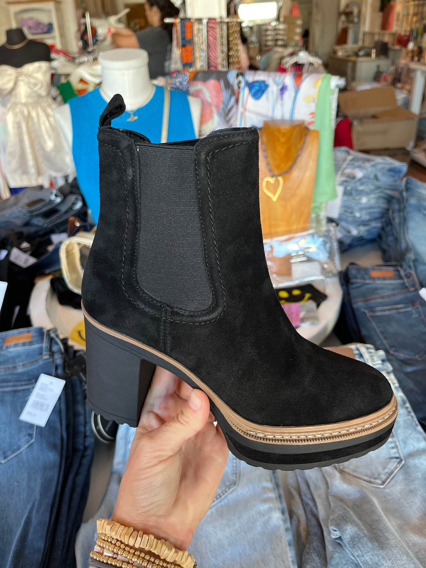 Lexa Black Sued Boot