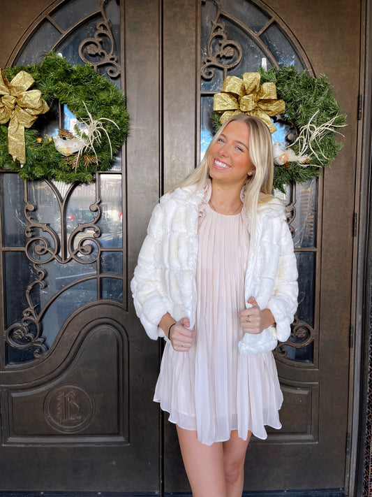 Warm Winter White Jacket