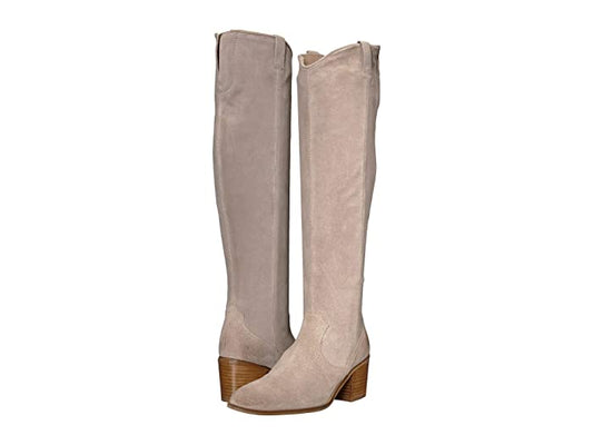 Sbicca Izzy Taupe Knee High Boots